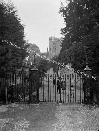 CASTLE TOWERS FROM PARADE AT JOHNS BRIDGE